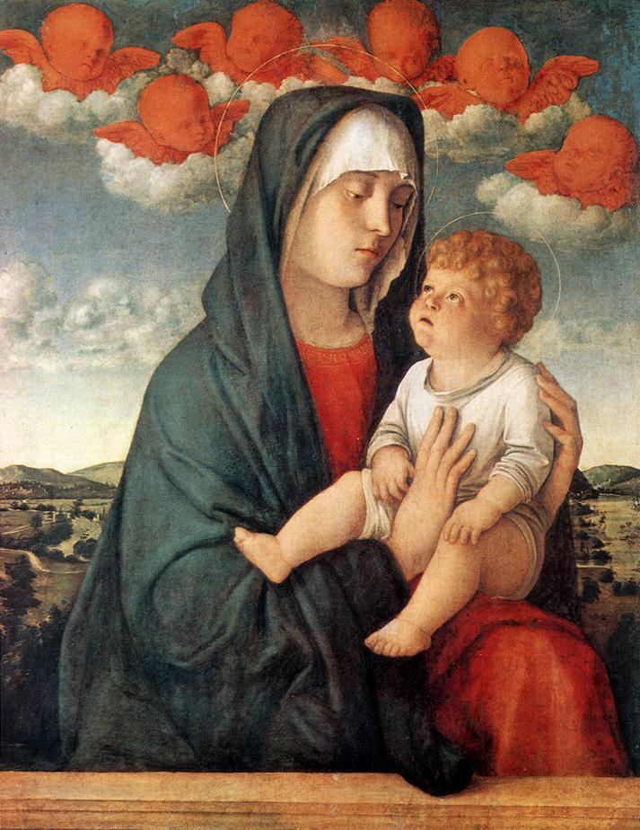 Madonna of the red angels