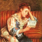Young Woman Reading, 1876