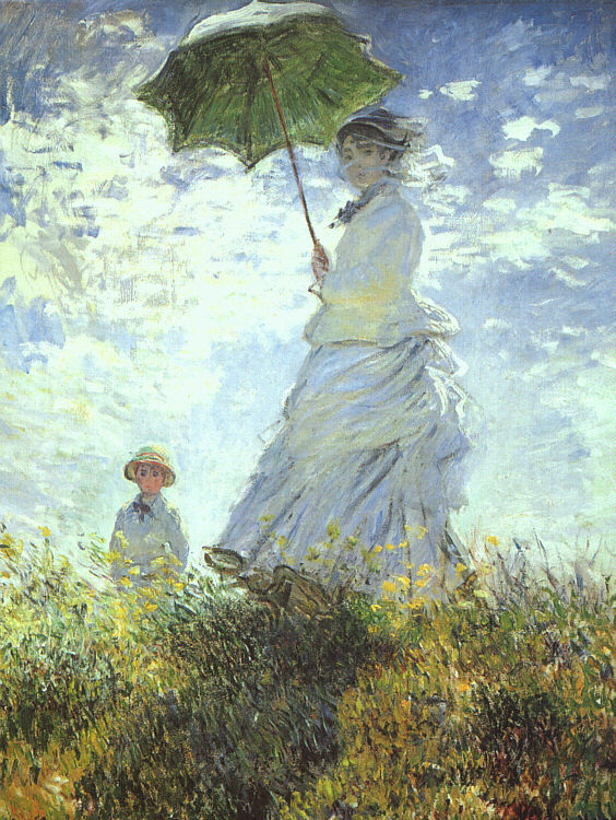 Woman with a Parasol, 1875