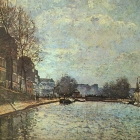 The St Martin Canal, 1870