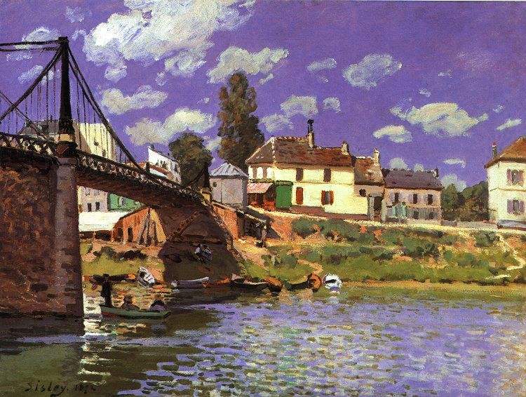 The Bridge at Villeneuve-la-Garenne, 1872
